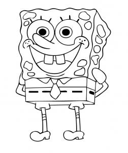 Hvordan tegne en Sponge Bob