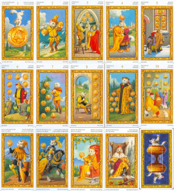 Hvordan utføre fortune fortelling om tarot kort