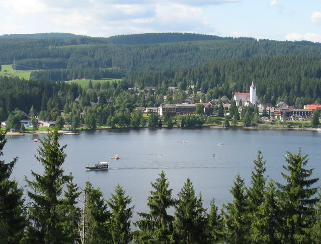 Vakre steder i Tyskland: Titisee-sjøen