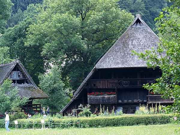 Schwarzwald. Gutach. Sagbruk 1673 år