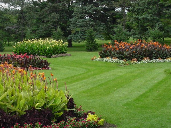 Plen - en anstendig ramme med blomsterbed